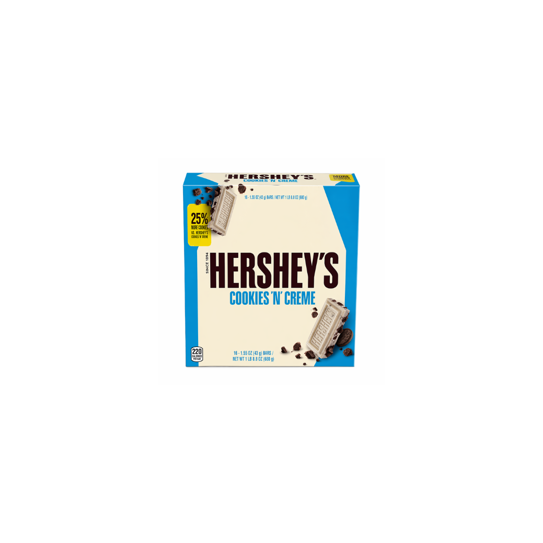 HERSHEYS COOKIES CREAM